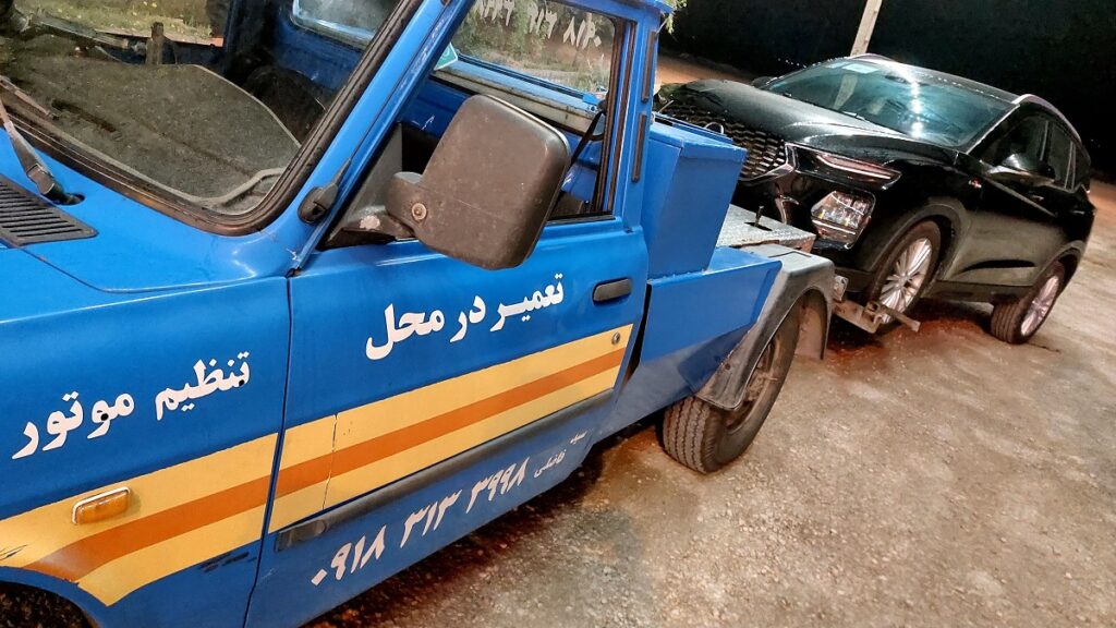 امداد خودرو اتوبان ساوه همدان