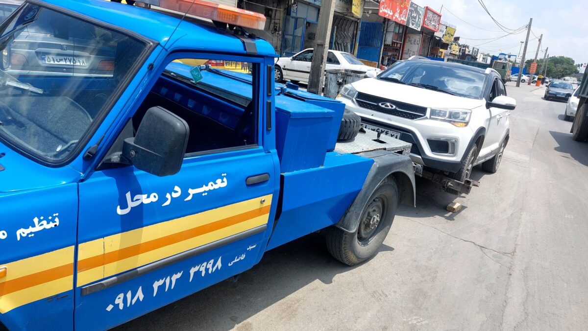 امداد خودرو اتوبان ساوه همدان