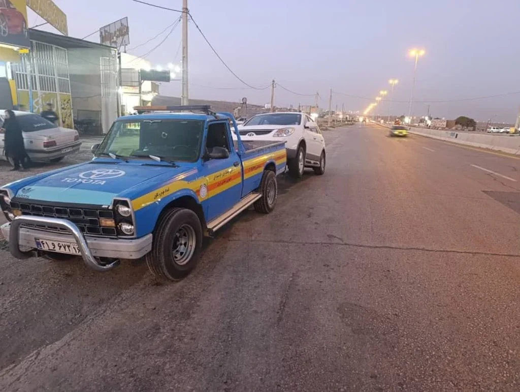 امداد خودرو جاده ساوه به قم